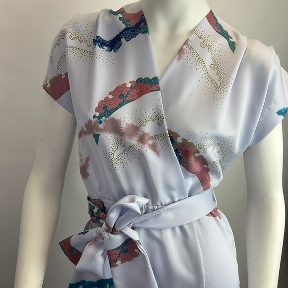 Malama Sophisticates Hawaii Tropical Floral Women’s Maxi Dress - Picture 4 of 12